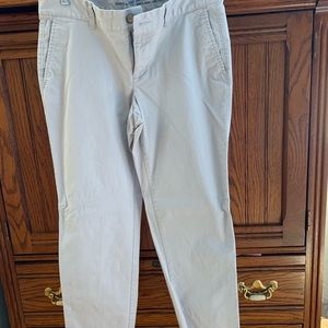 Gap girlfriend khakis in grey